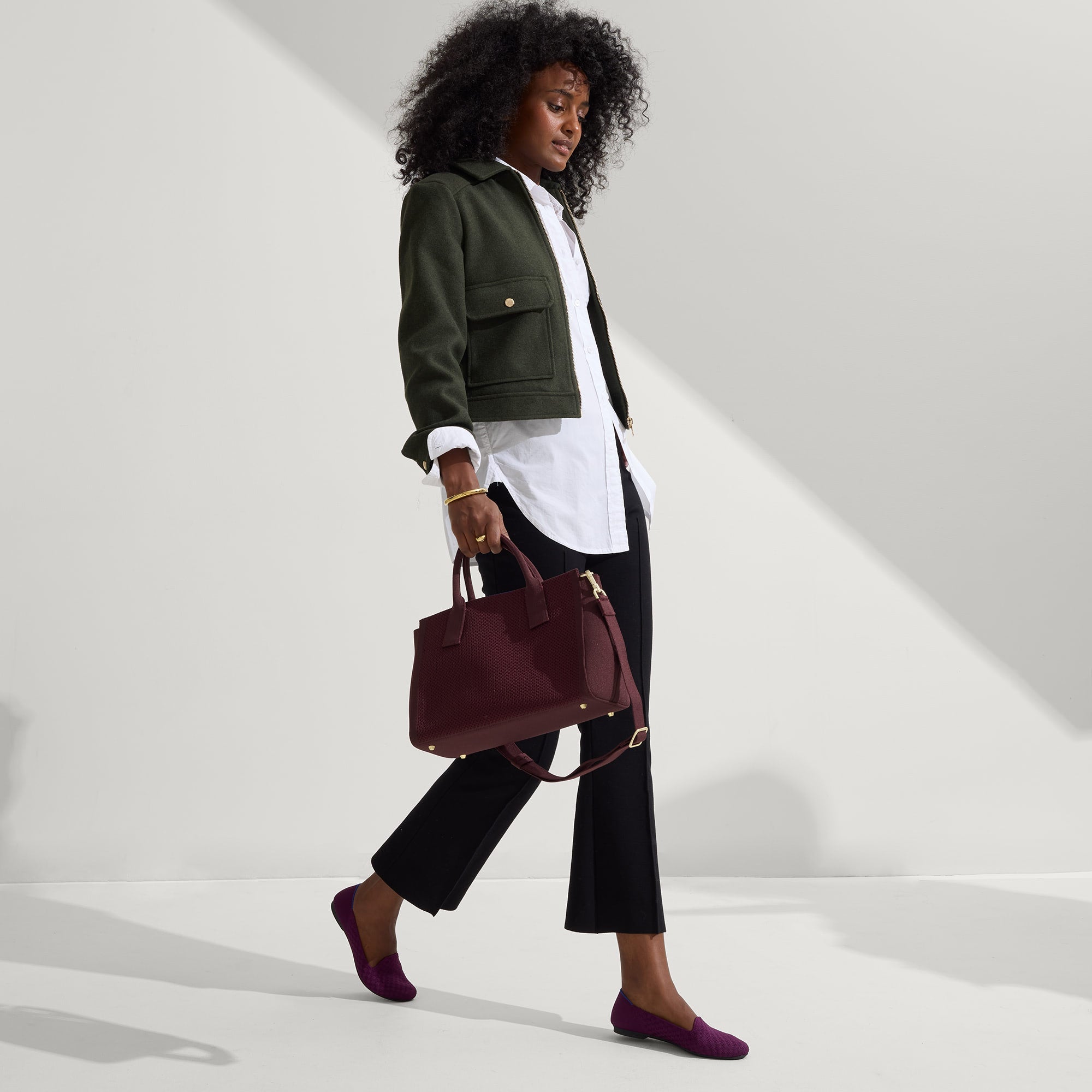 The Classic Handbag - Grenache - Image 4